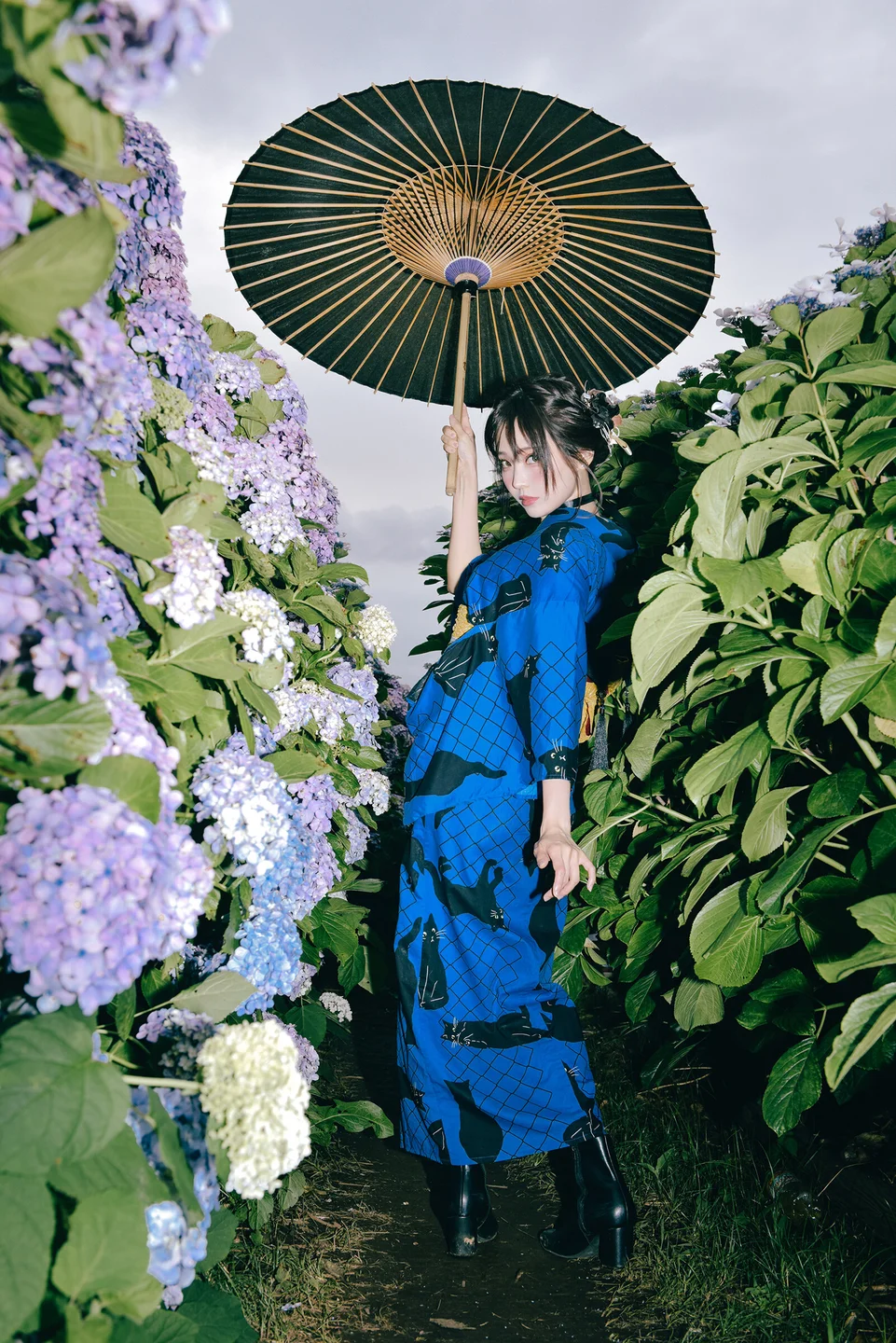 ElyEE子 - Rainy Season Black Cat [38P,4V-93MB] tg@simisebaisi 【丝足阁】026.webp